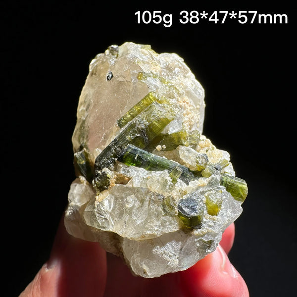 Green Tourmaline Crystal-ToShay.org