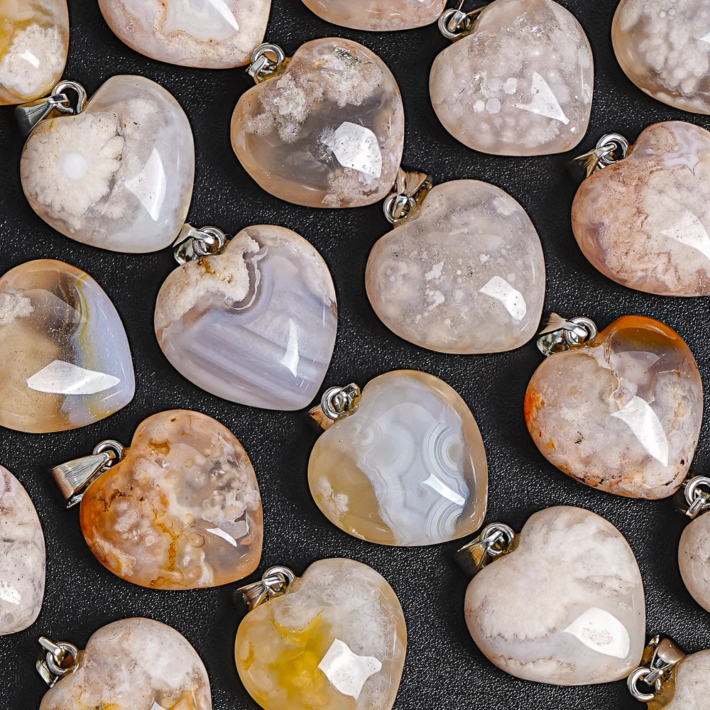 Pink Cherry Blossom Agate-ToShay.org