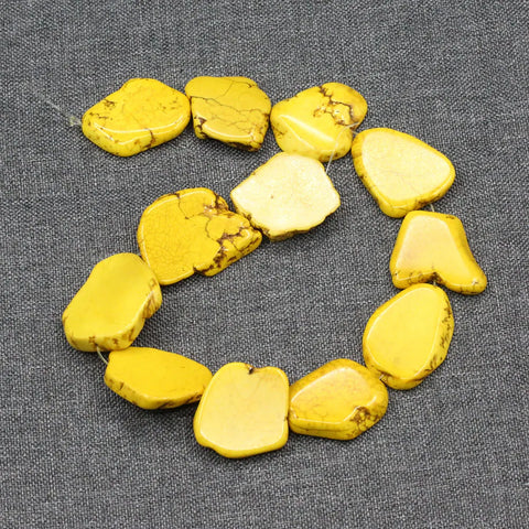 Yellow Turquoise Beads-ToShay.org