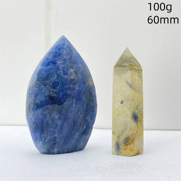 Blue Kyanite Crystal Torch-ToShay.org