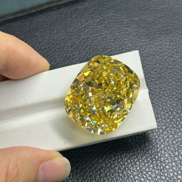Yellow Cubic Zirconia Gemstone-ToShay.org