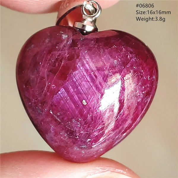 Red Ruby Zoisite Pendant-ToShay.org