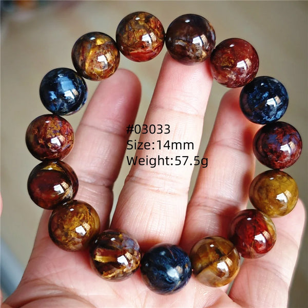 Blue Red Pietersite Bracelet-ToShay.org