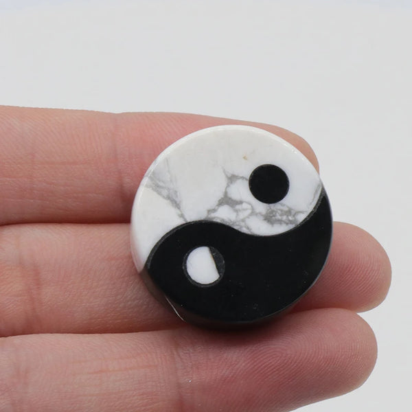 Black White Yin Yang Stones-ToShay.org