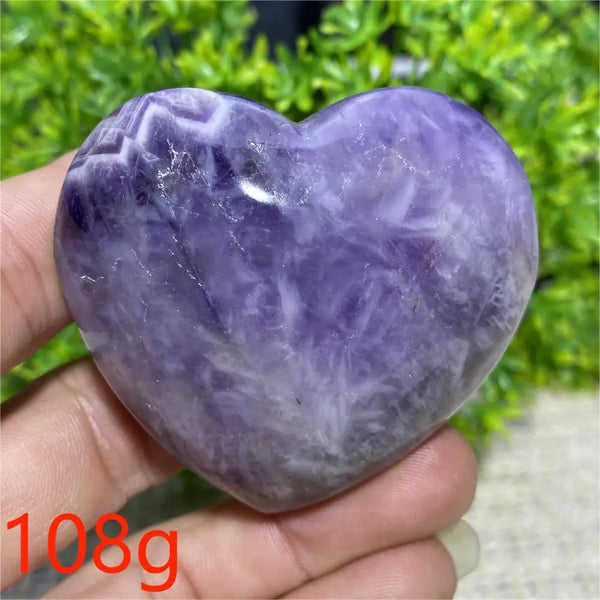 Purple Dream Amethyst Heart-ToShay.org