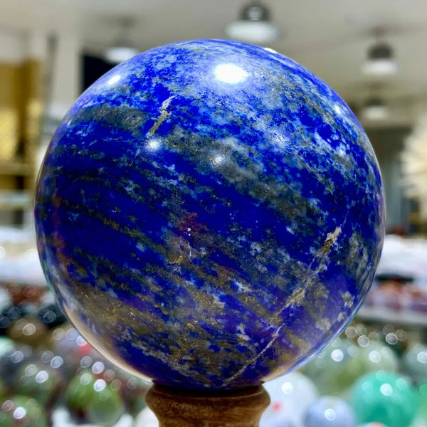 Blue Lapis Lazuli Ball-ToShay.org