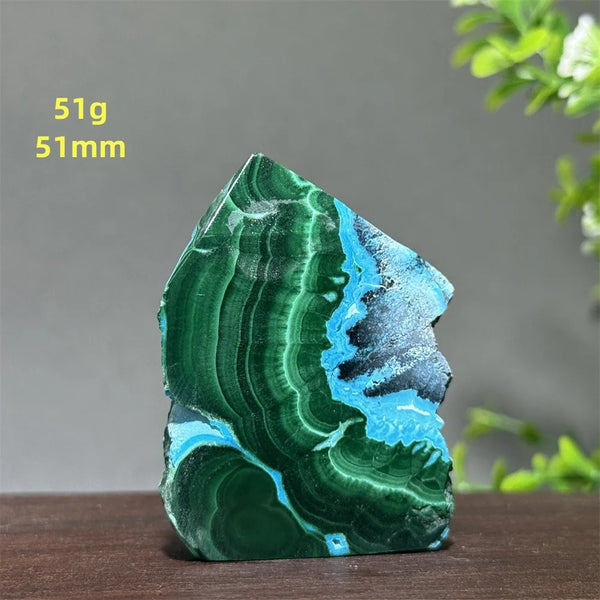 Blue Chrysocolla Tower-ToShay.org