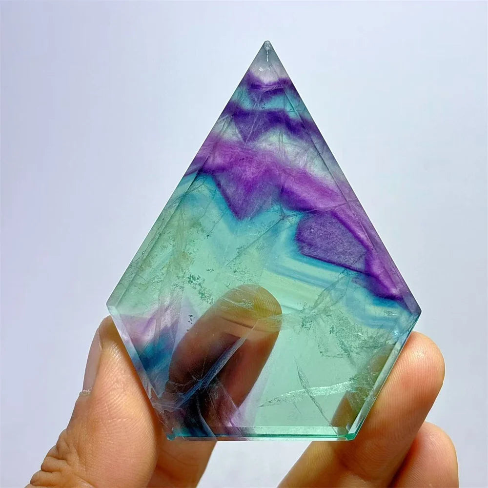 Rainbow Fluorite Rhombus-ToShay.org