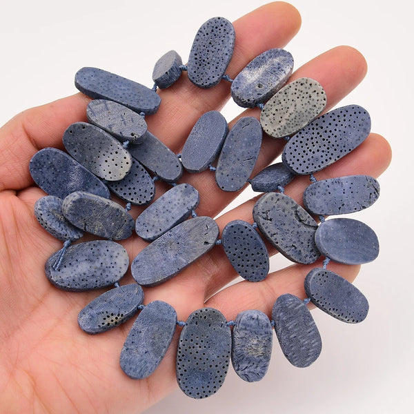Blue Coral Beads-ToShay.org