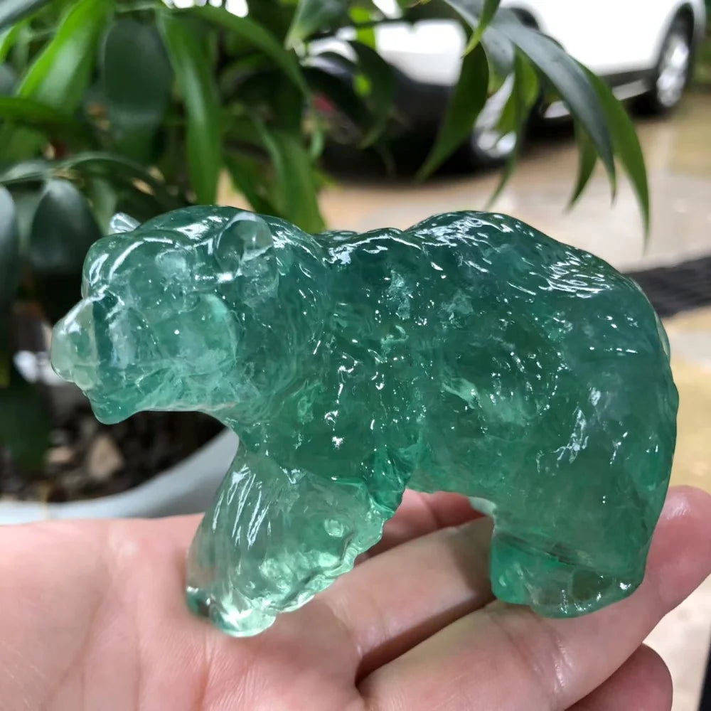 Green Fluorite Bear-ToShay.org