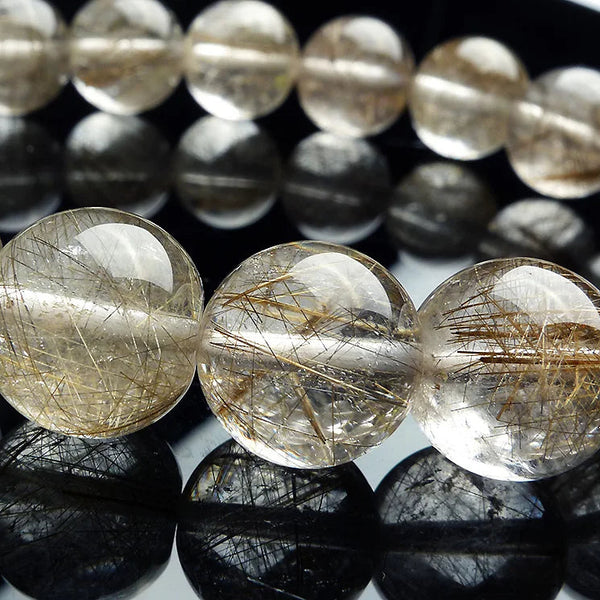 Silver Brookite Rutilated Quartz-ToShay.org