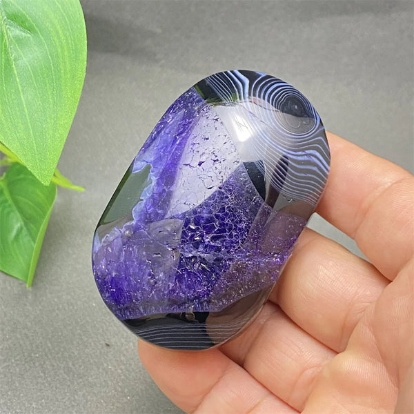 Purple Agate Pendant-ToShay.org
