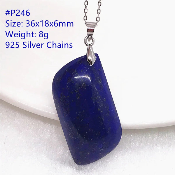 Blue Lapis Lazuli Pendant-ToShay.org