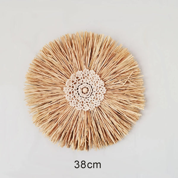 Straw Rattan Wall Basket-ToShay.org