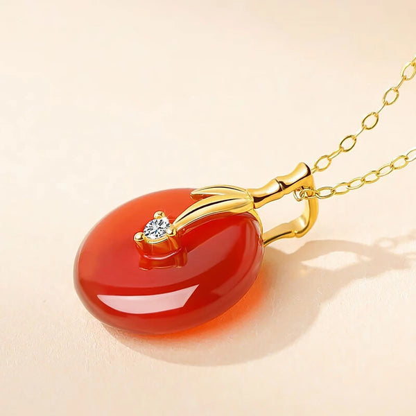 Red Agate Peace Buckle-ToShay.org