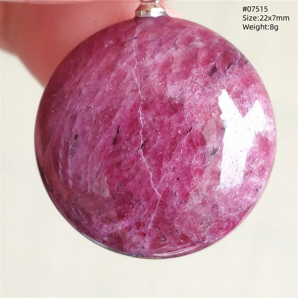 Red Ruby Zoisite Pendant-ToShay.org
