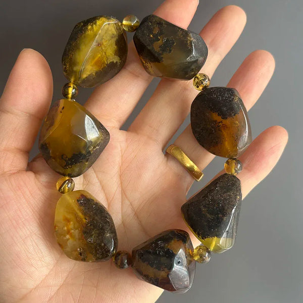 Yellow Amber Bracelet-ToShay.org