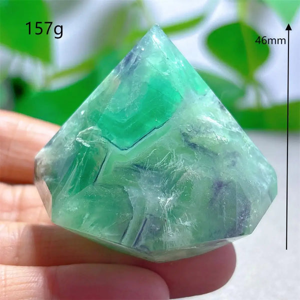 Rainbow Fluorite Diamond-ToShay.org