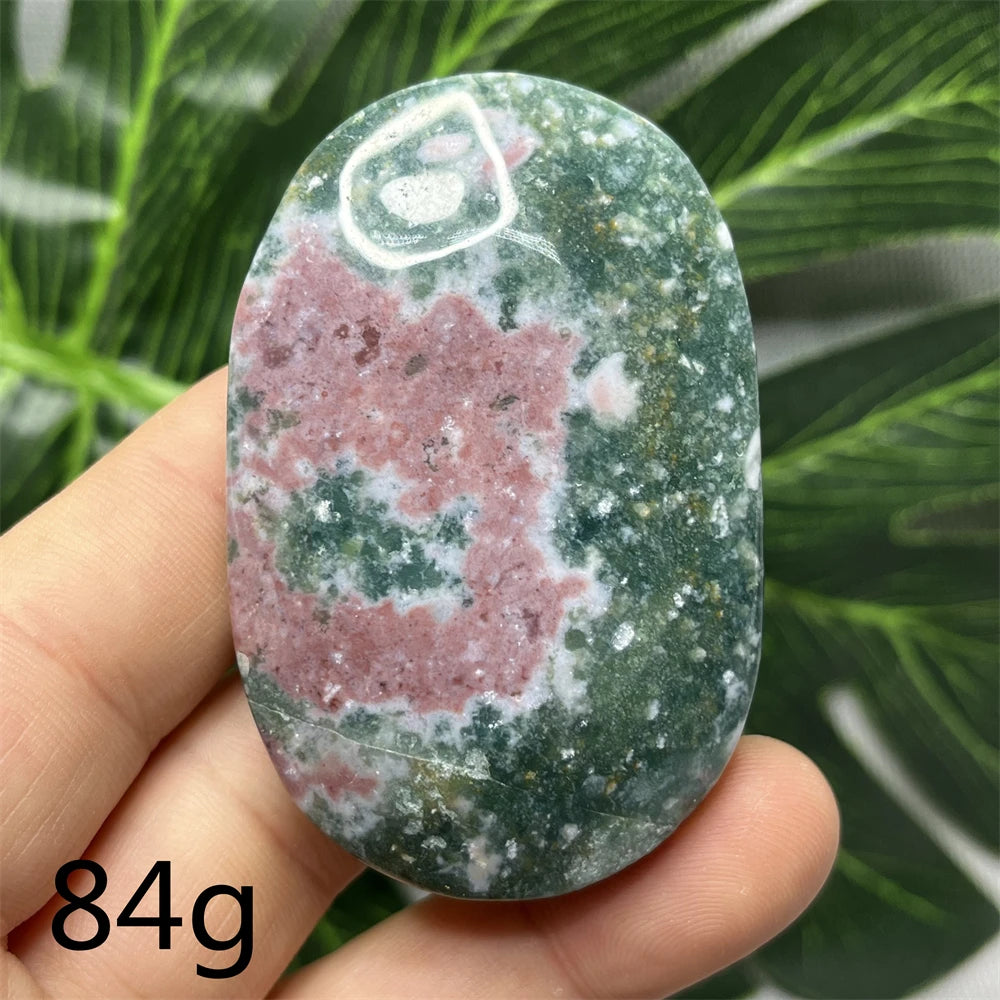 Sea Jasper Palm Stone-ToShay.org