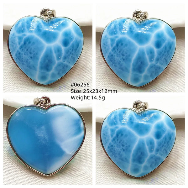 Blue Larimar Pendant-ToShay.org