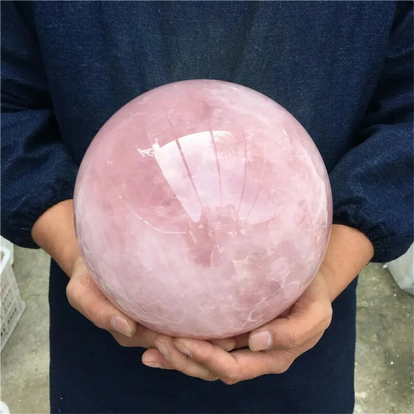Pink Rose Quartz Ball-ToShay.org