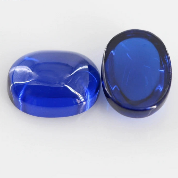 Red Ruby Corundum Cabochon-ToShay.org