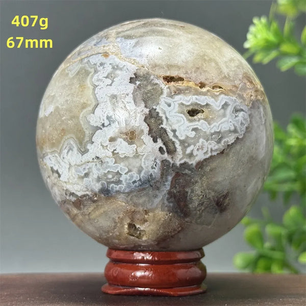 Brown Agate Ball-ToShay.org