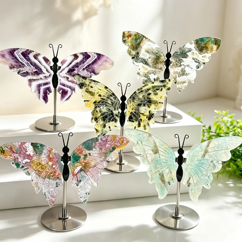 Mixed Crystal Butterfly Wings-ToShay.org