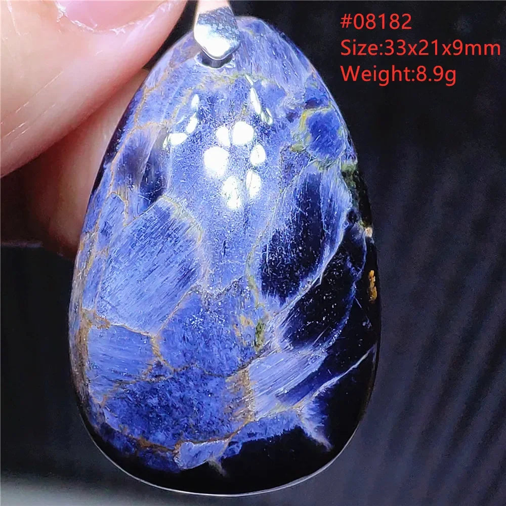 Blue Pietersite Pendant-ToShay.org
