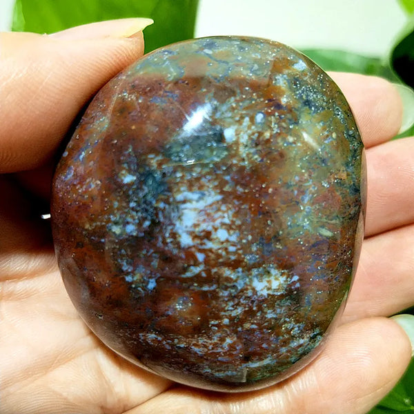 Ocean Jasper Palm Stone-ToShay.org