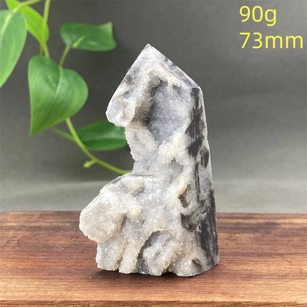 Purple Sphalerite Crystal Tower-ToShay.org
