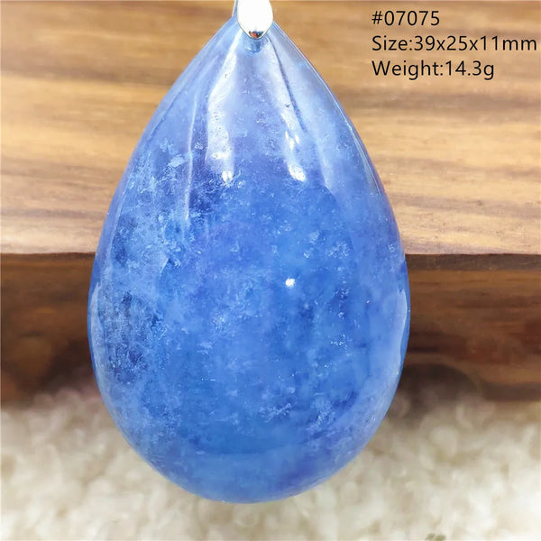 Blue Aquamarine Pendant-ToShay.org