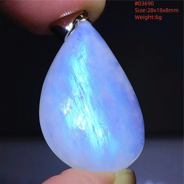 Blue Light Moonstone Pendant-ToShay.org