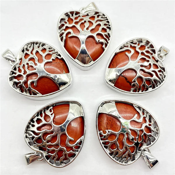 Mixed Crystal Tree Pendants-ToShay.org