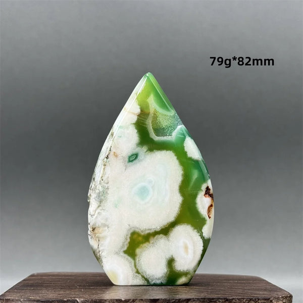 Green Cherry Blossom Agate-ToShay.org