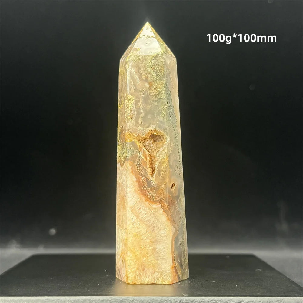 Red Moss Agate Point-ToShay.org