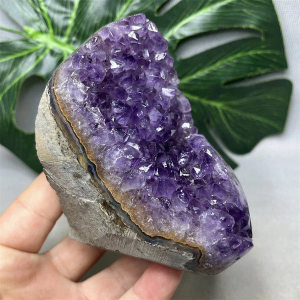Purple Amethyst Crystal Cluster-ToShay.org