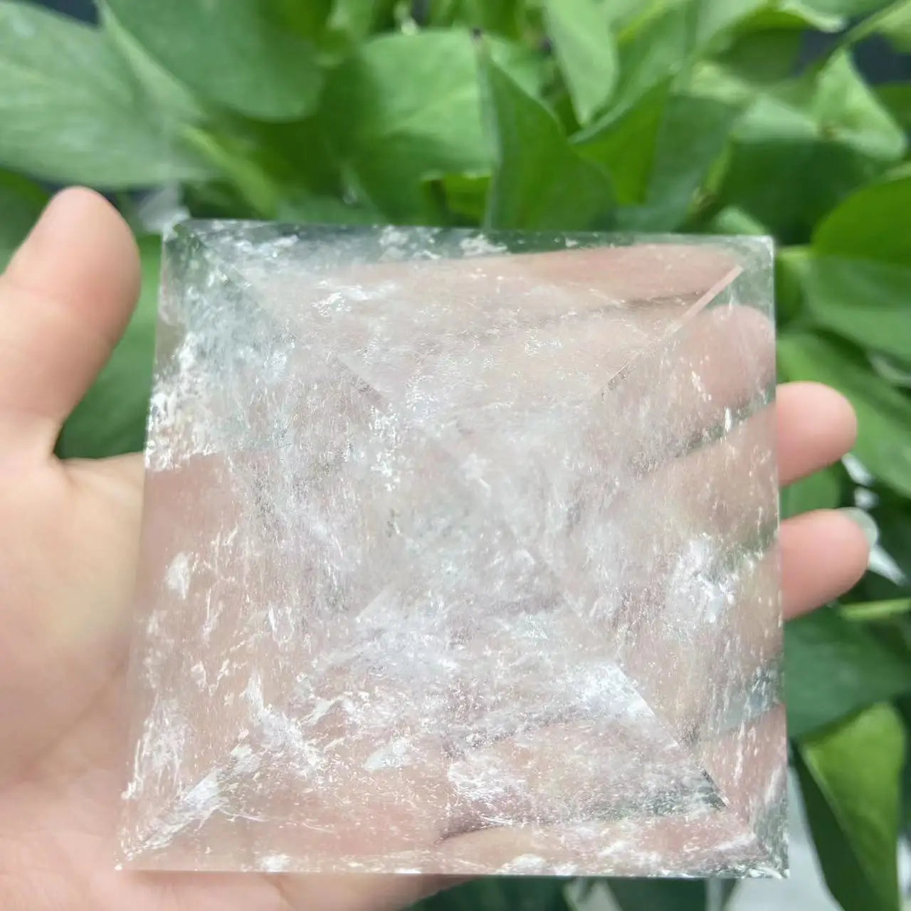 Clear Quartz Crystal Pyramid-ToShay.org