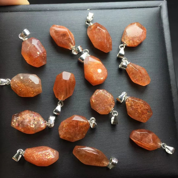 Gold Sunstone Pendant-ToShay.org