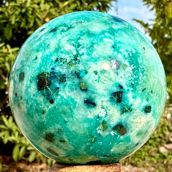 Green Amazonite Ball-ToShay.org