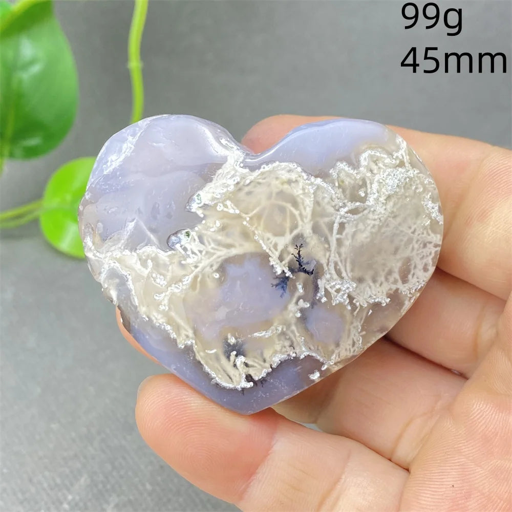 Green Aquatic Agate Heart-ToShay.org