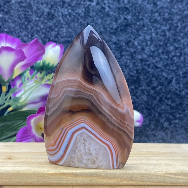 Red Lace Agate Flame-ToShay.org