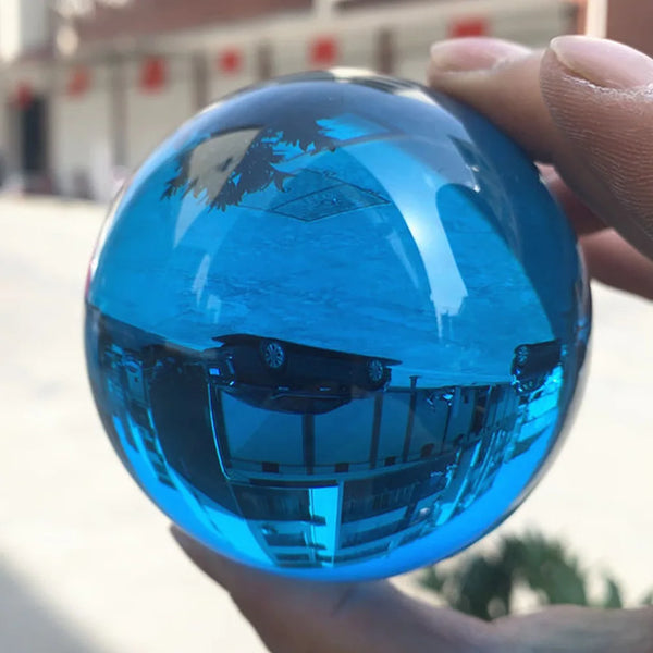 Coloured Clear Crystal Balls-ToShay.org