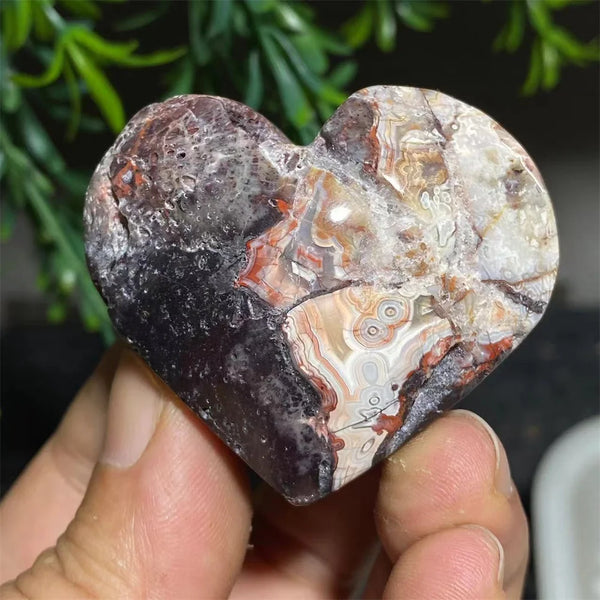 Red Agate Heart-ToShay.org