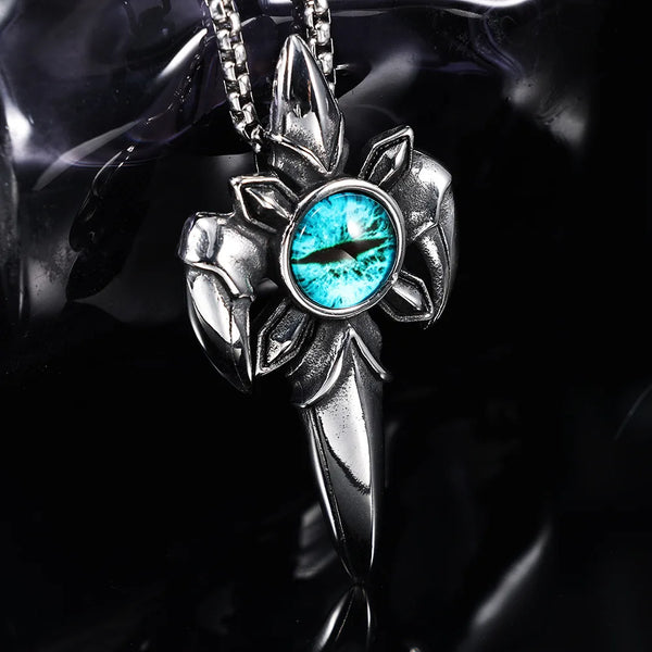 Blue Eye Steel Pendant-ToShay.org