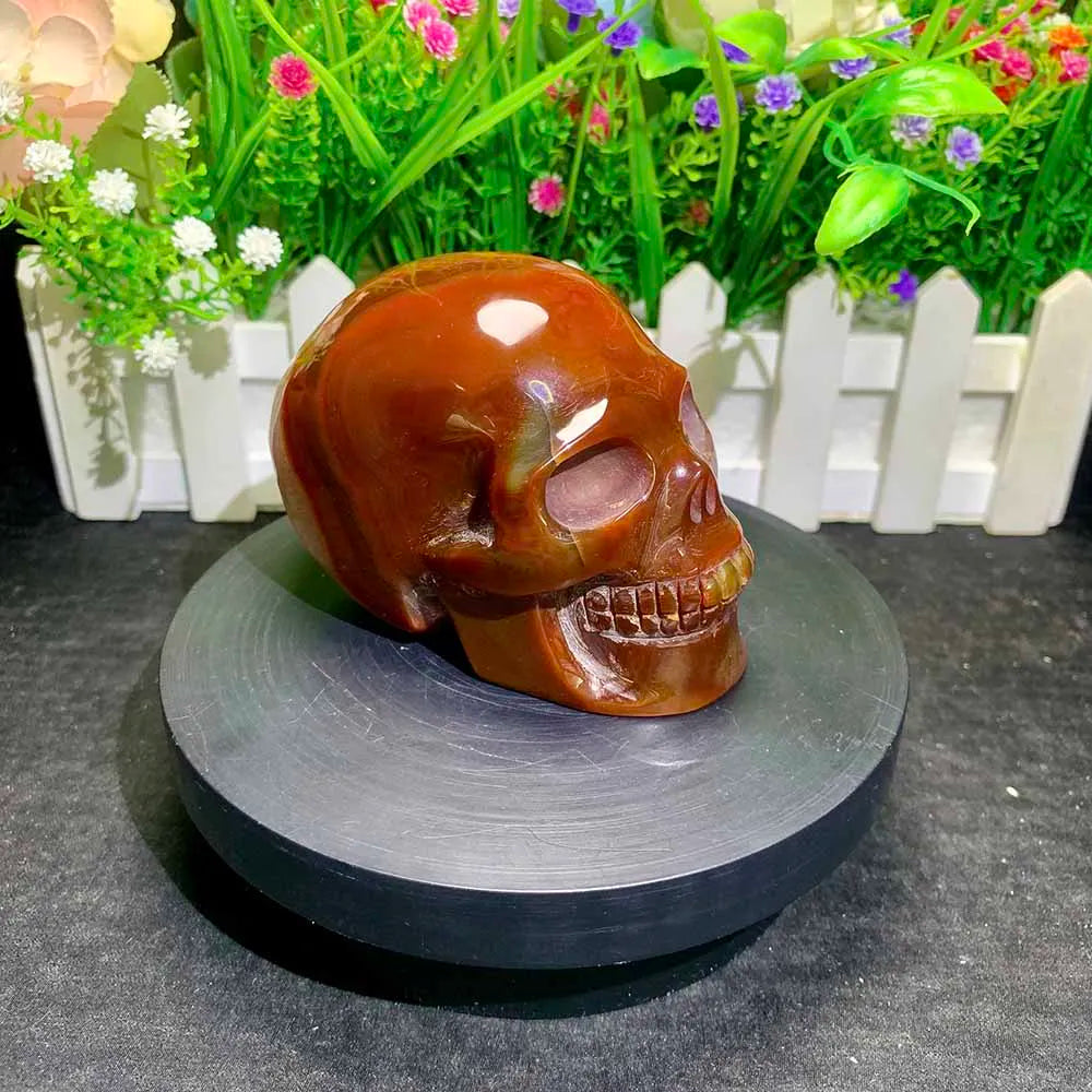 Red Sardonyx Skull-ToShay.org