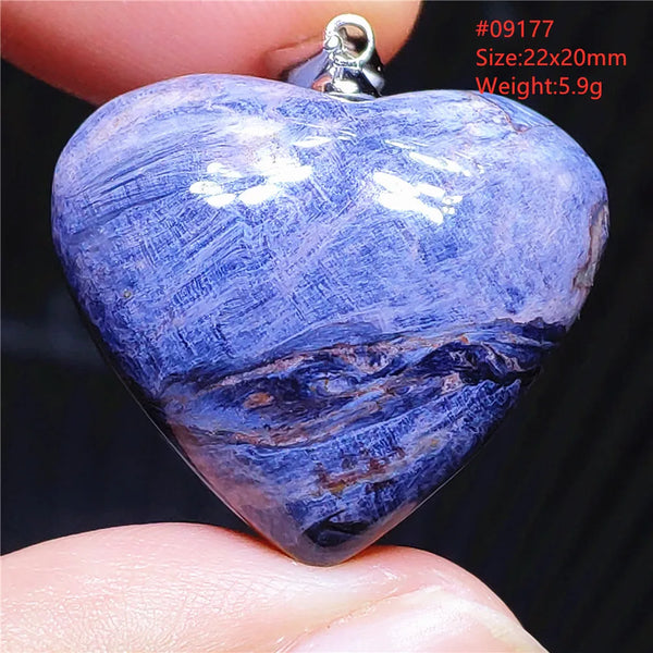 Blue Pietersite Chatoyant Pendant-ToShay.org
