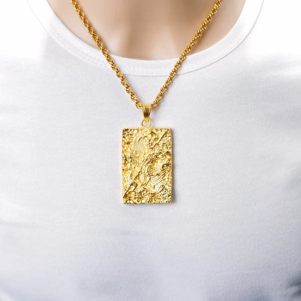 Gold General Fu Pendant-ToShay.org