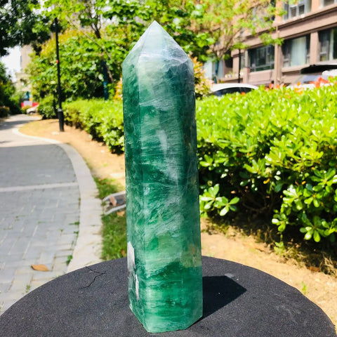 Green Fluorite Tower-ToShay.org
