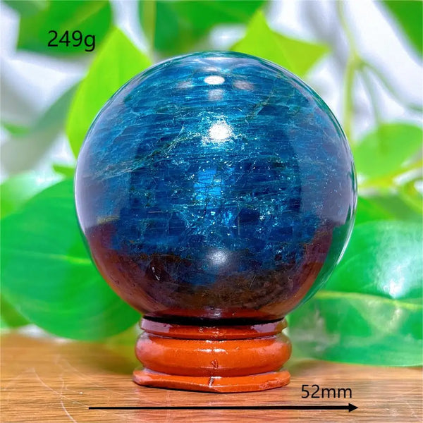Blue Apatite Ball-ToShay.org